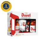 Hộp quà 4 chai Duvel Gold tặng ly chính hãng